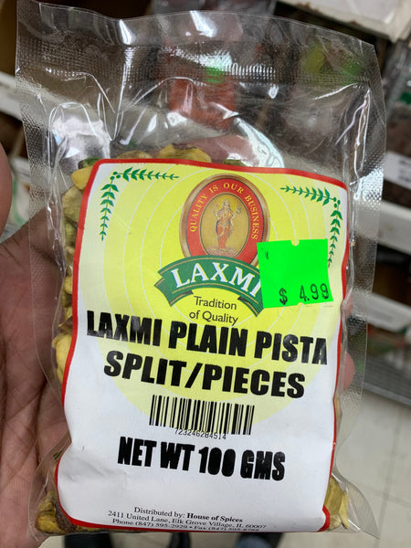 Laxmi Plain Pista (Split/ Pieces)