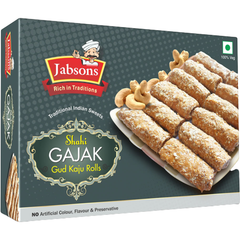 Jabsons Shahi Gajak Gud Kaju Rolls