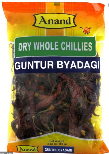 Anand Bedagi Guntur Dry Whole Chillies