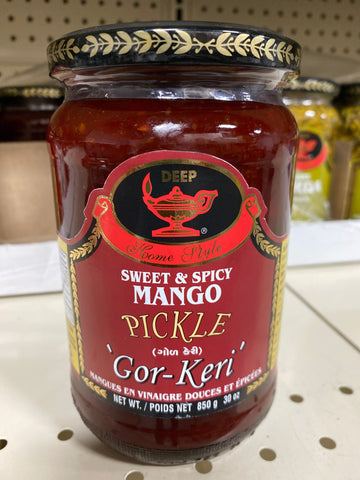 Deep Sweet & spicy Mango Pickel ‘Gor - Keri’