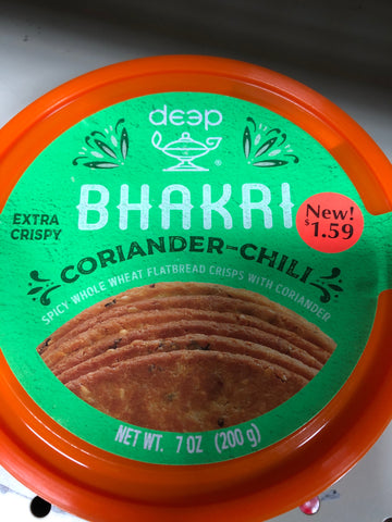Deep Coriander-Chili Bhakri